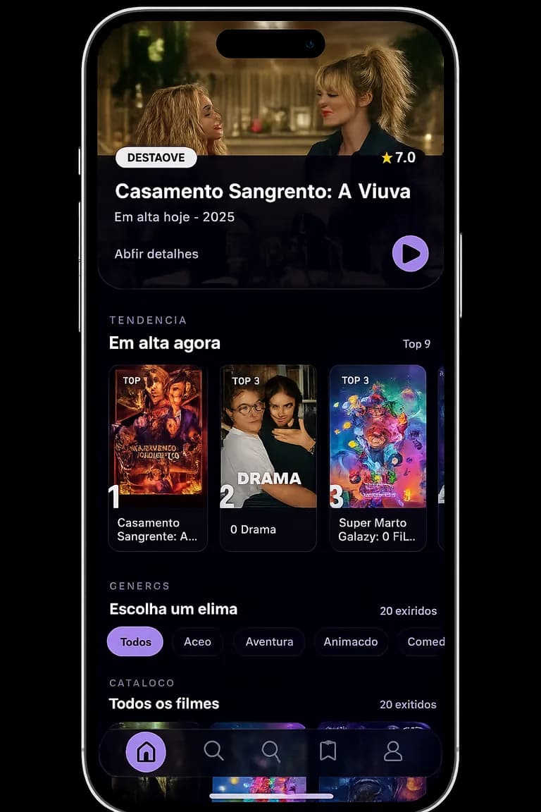Movie TV Screen 2